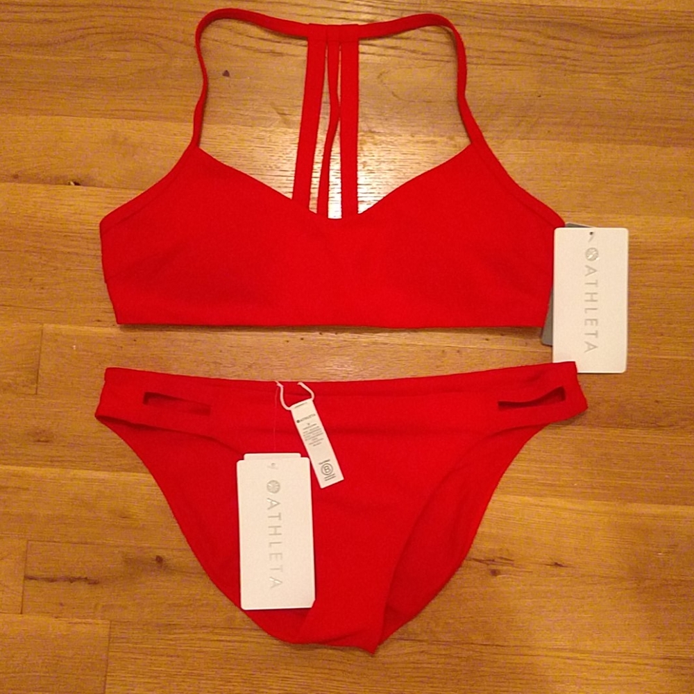 Athleta aquarib bikini small